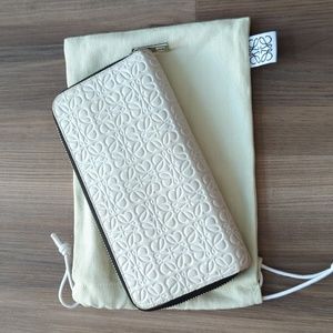 Loewe monogram long ziparound wallet